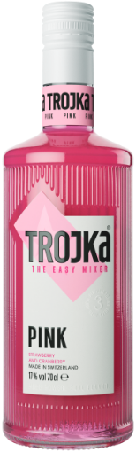 Image de TROJKA VODKA PINK 70cl