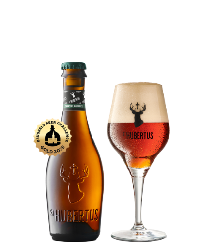 Image de SAINT HUBERTUS TRIPLE AMBREE 12x33cl