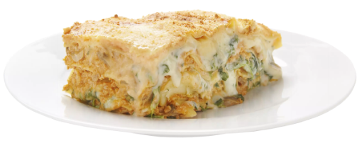 Image de REI DOS FRANGOS LASANHA FRANGO E ESPINAFRES 330g