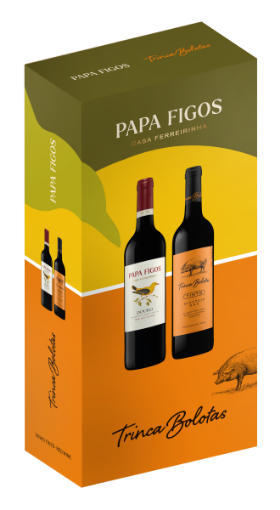 Image de PACK PAPA FIGOS + TRINCA BOLOTAS, DOURO ROUGE 2x75cl