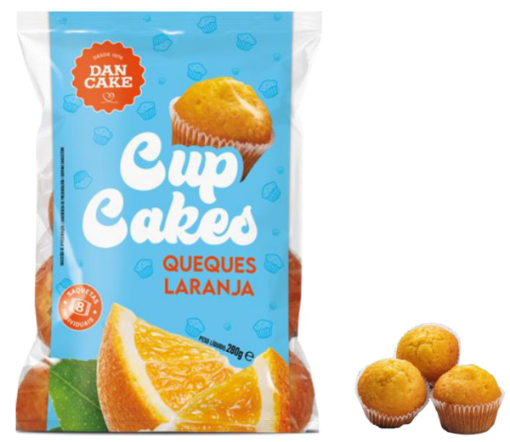 Image de DAN CAKE QUEQUES LARANJA (8X35g) - 280g