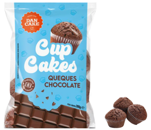 Image de DAN CAKE QUEQUES CHOCOLATE (8X35g) - 280g