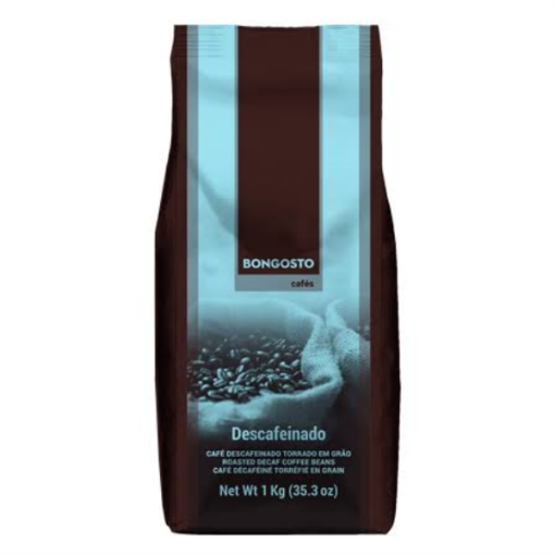 Image de CAFE BONGOSTO DESCAFEINADO GRAO 1KG